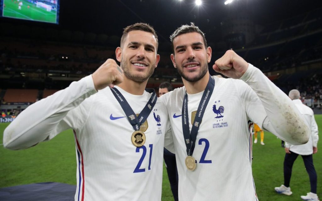 hai anh em nhà Hernandez: Lucas Hernandez và Theo Hernandez